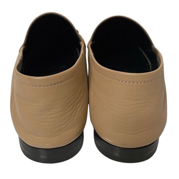 Gucci Brixton Horsebit Loafers EU 35.5 US 5.5 Wheat Beige Leather Slip On Flats - Picture 6 of 10